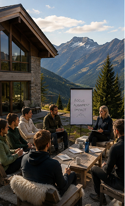 A mountain retreat venue